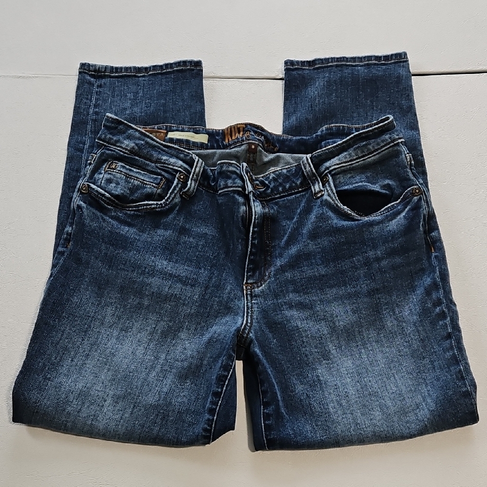 Kut from the Kloth Women's Blue Ankle Jeans